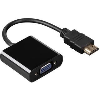 Hama HDMI Adapter HDMI-Stecker auf VGA 15pol Buchse + 3.5mm Klinke