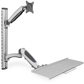 DIGITUS Flexibler Arbeitsplatz Wandmontage