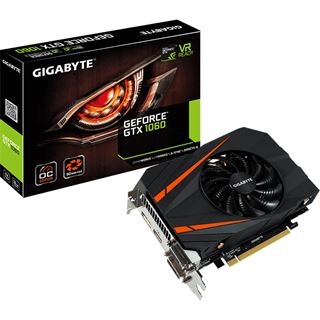 3GB Gigabyte GeForce GTX 1060 Mini ITX OC 3G Aktiv PCIe 3.0 x16