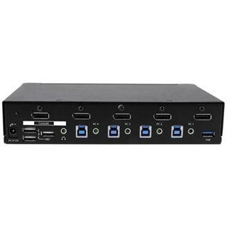 Startech SV431DPU3A2 4-fach DisplayPort KVM Switch