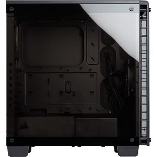 Corsair Crystal 460X mit Sichtfenster Midi Tower ohne Netzteil schwarz