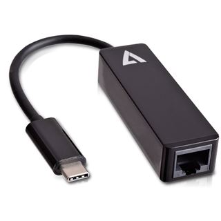 V7 USB-C auf ETHERNET ADAPTER BLAC
