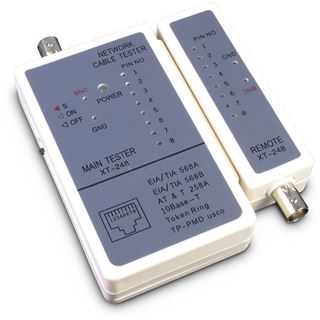 Inter-Tech IPC Network Kabeltester, RJ45, RJ11, Koaxial