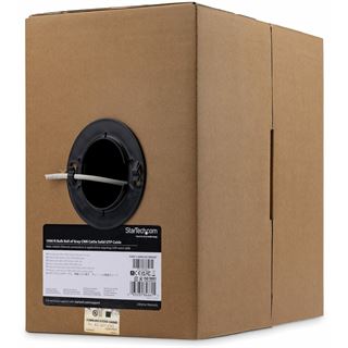 (€0,63*/1m) 305.00m Startech Cat. 5e Verlegekabel UTP Grau bulk