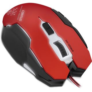 Speedlink Contus Gaming USB schwarz/rot (kabelgebunden)