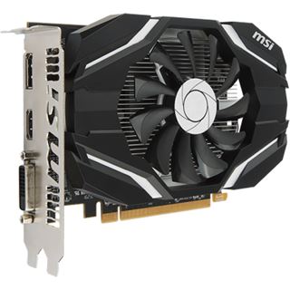 4GB MSI Radeon RX 460 4G OC Aktiv PCIe 3.0 x16 (x8) (Retail)