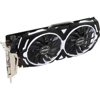 6GB MSI GeForce GTX 1060 Armor 6G OCV1 Aktiv PCIe 3.0 x16 (Retail)