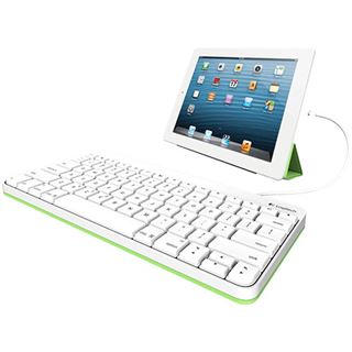 Logitech Tastatur für iPad Mini weiß Nordic Tastatur