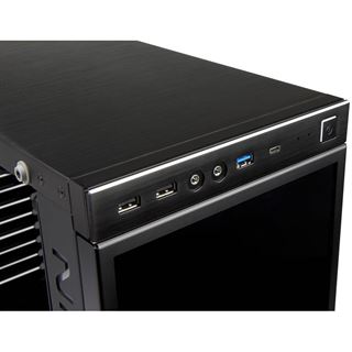 IN WIN 805i mit Sichtfenster Midi Tower ohne Netzteil schwarz