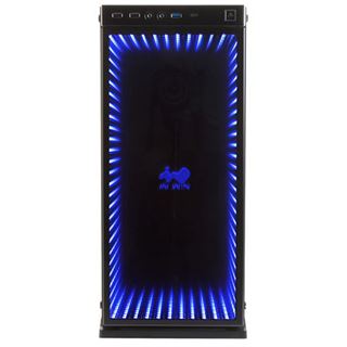 IN WIN 805i mit Sichtfenster Midi Tower ohne Netzteil schwarz