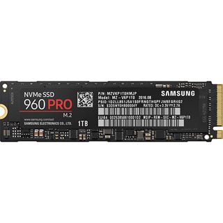 1TB Samsung 960 Pro M.2 2280 NVMe PCIe 3.0 x4 32Gb/s 3D-NAND MLC