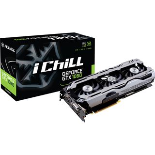 6GB Inno3D GeForce GTX 1060 iChill Black Edition Aktiv PCIe 3.0 x16