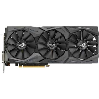 8GB Asus Radeon RX 480 ROG Strix 8G Gaming Aktiv PCIe 3.0 x16 (Retail)