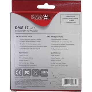 Inter-Tech "PowerOn" DMG-17 WiFi USB Adapter