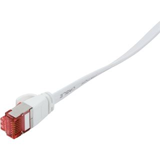 (€0,79*/1m) 10.00m LogiLink Cat. 6 Patchkabel flach U/FTP RJ45