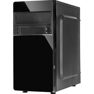 Inter-Tech MA-03 Micro Mini Tower ohne Netzteil schwarz