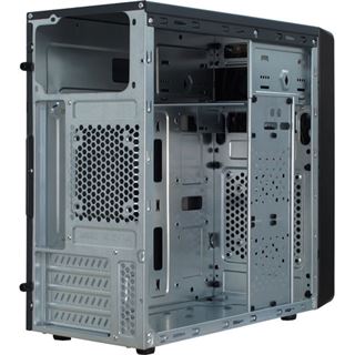 Inter-Tech MA-03 Micro Mini Tower ohne Netzteil schwarz