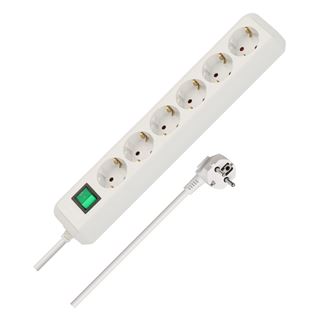 (&euro;2,95*/1m) 3.00m Brennenstuhl Eco-Line Steckdosenleiste mit