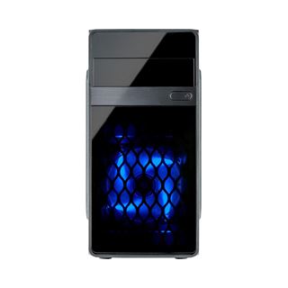 Inter-Tech MA-01 Micro Mini Tower ohne Netzteil schwarz