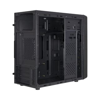 Inter-Tech MA-01 Micro Mini Tower ohne Netzteil schwarz