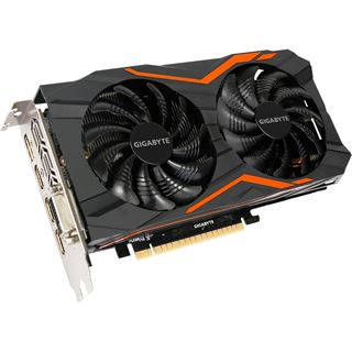 4GB Gigabyte GeForce GTX 1050 Ti G1 Gaming Aktiv PCIe 3.0 x16 (Retail)