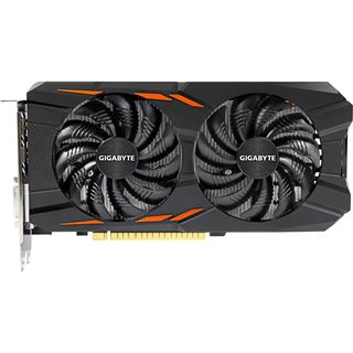 4GB Gigabyte GeForce GTX 1050 Ti Windforce OC 4G Aktiv PCIe 3.0 x16