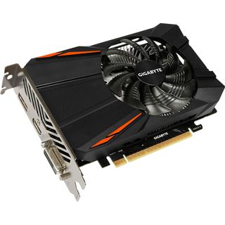 2GB Gigabyte GeForce GTX 1050 D5 2G Aktiv PCIe 3.0 x16 (Retail)