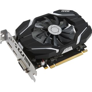 4GB MSI GeForce GTX 1050 Ti 4G OC Aktiv PCIe 3.0 x16 (Retail)