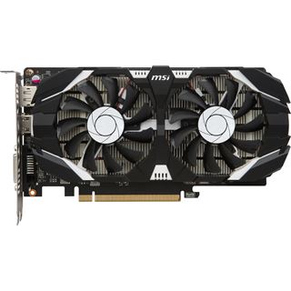 2GB MSI GeForce GTX 1050 2GT OC Aktiv PCIe 3.0 x16 (Retail)