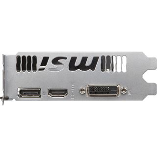 2GB MSI GeForce GTX 1050 2GT OC Aktiv PCIe 3.0 x16 (Retail)