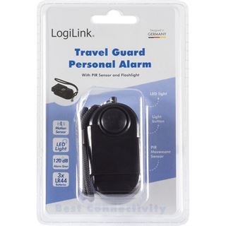 Logilink Reise Personal mini Alarm Infrarot Bewegungs Sensor