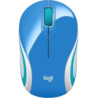Logitech M187 USB blau (kabellos)