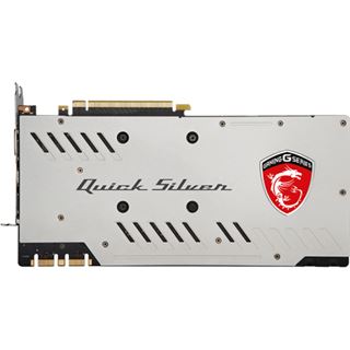 8GB MSI GeForce GTX 1070 Quick Silver 8G OC Aktiv PCIe 3.0 x16