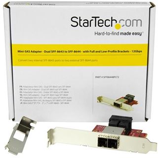Startech 2X SFF-8643 auf 8644 Adapter