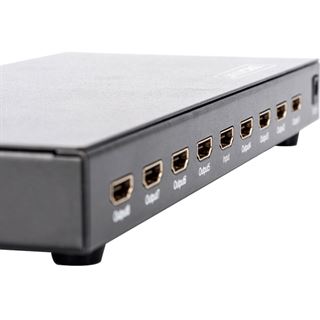 Digitus HDMI Splitter DIGITUS 1 Eingang -> 8 Ausg&auml;nge Full HD