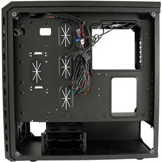 LC-Power 986B Dark Shadow mit Sichtfenster Midi Tower ohne Netzteil