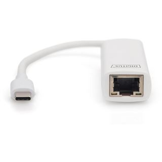 Digitus USB 3.0 auf Gigabit Ethernet Adapter, wei&szlig;