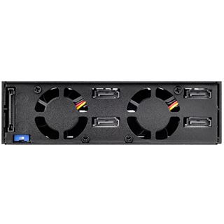 Silverstone SST-FS204B 5,25 Zoll Hot-Swap f&uuml;r 4x 2,5 Zoll HDD/SSD