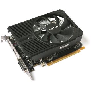 4GB ZOTAC GeForce GTX 1050 Ti Mini Aktiv PCIe 3.0 x16 (Retail)