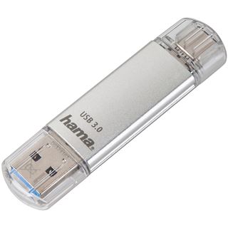 16 GB Hama FlashPen C-Laeta silber USB 3.0 und Typ C
