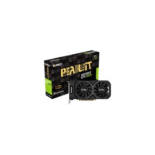 4GB Palit GeForce GTX 1050 Ti Dual OC Aktiv PCIe 3.0 x16 (Retail)