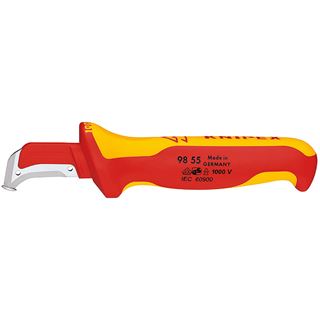 Knipex Kabelmantelmesser mit Gleitschuh 98 55 SB