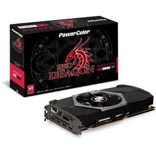 4GB PowerColor Radeon RX 480 Red Dragon Single Fan Aktiv PCIe 3.0 x16