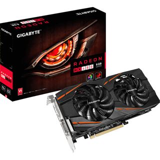 8GB Gigabyte Radeon RX 480 Windforce Aktiv PCIe 3.0 x16 (Retail)
