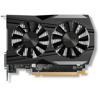 4GB ZOTAC GeForce GTX 1050 Ti OC Aktiv PCIe 3.0 x16 (Retail)