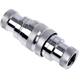 Alphacool Eiszapfen Schnellverschlusskupplungsset G1/4 IG - Chrome