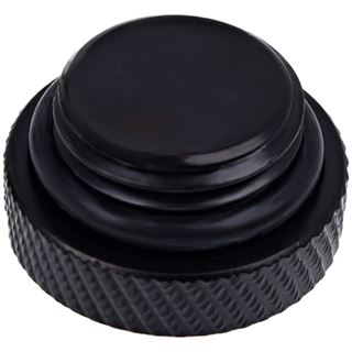 Alphacool Eiszapfen Verschlussschraube G1/4 - Deep Black