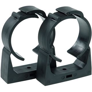 Alphacool AGB Universal Halterung Clip-On 50mm - Schwarz 2 St&uuml;ck