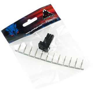 Phobya VGA Power Connector 6Pin Stecker (6-eckig) inkl. 6 Pins - 2
