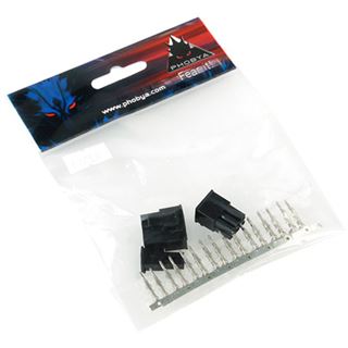 Phobya VGA Power Connector 6+2Pin Stecker inkl. 8 Pins - 2 St&uuml;ck